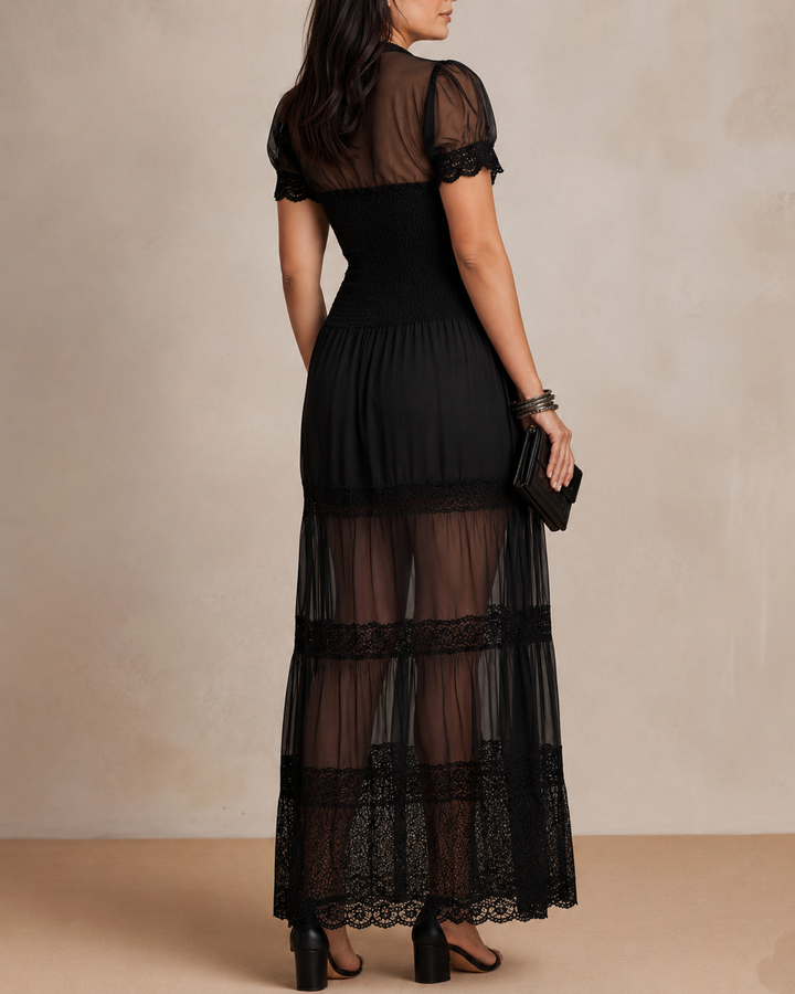 明里 | Elegant Maxi Dress